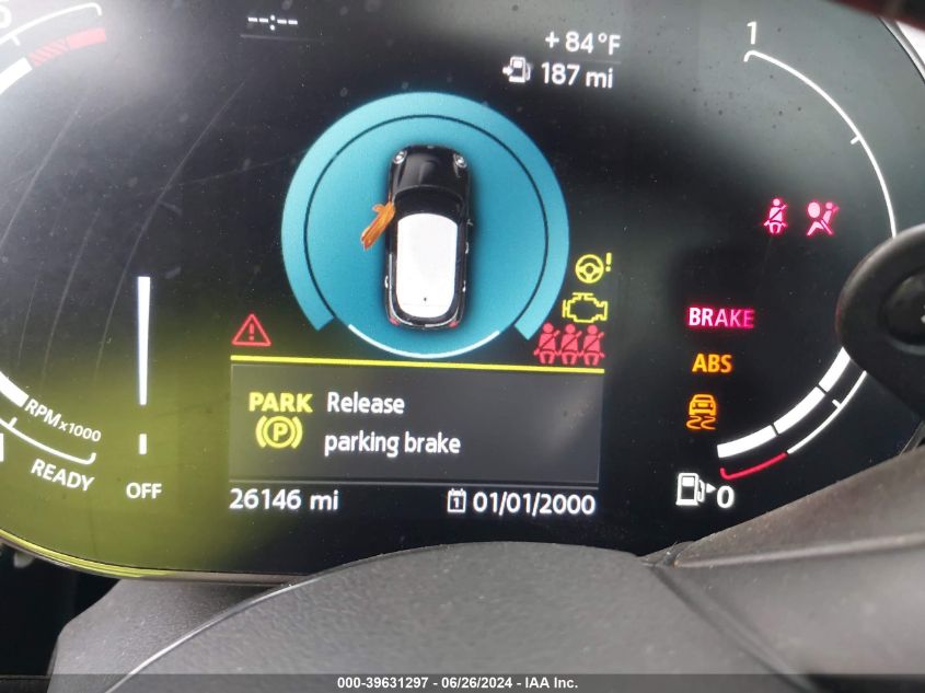 2022 Mini Hardtop Cooper S VIN: WMW53DK09N2R74571 Lot: 39631297