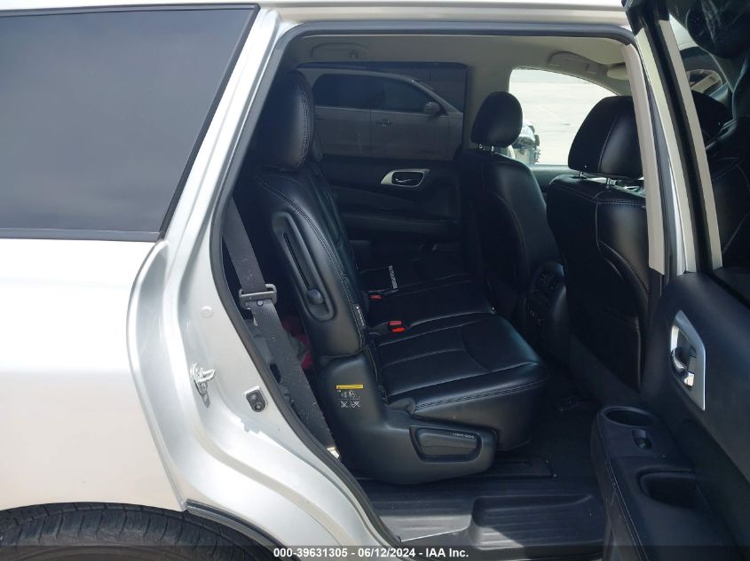 2019 Nissan Pathfinder Sl VIN: 5N1DR2MM1KC644491 Lot: 39631305