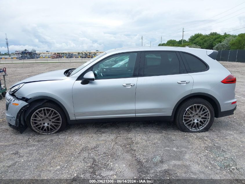 2017 Porsche Cayenne S VIN: WP1AB2A27HLA51689 Lot: 39631308