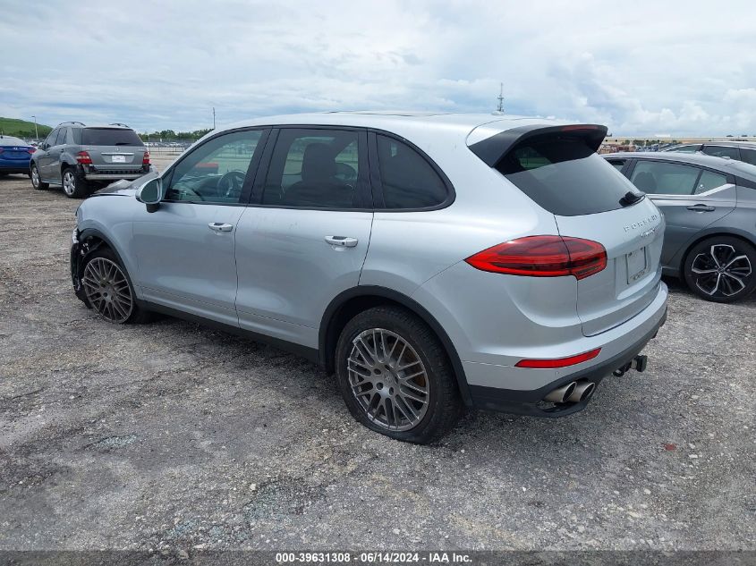 2017 Porsche Cayenne S VIN: WP1AB2A27HLA51689 Lot: 39631308