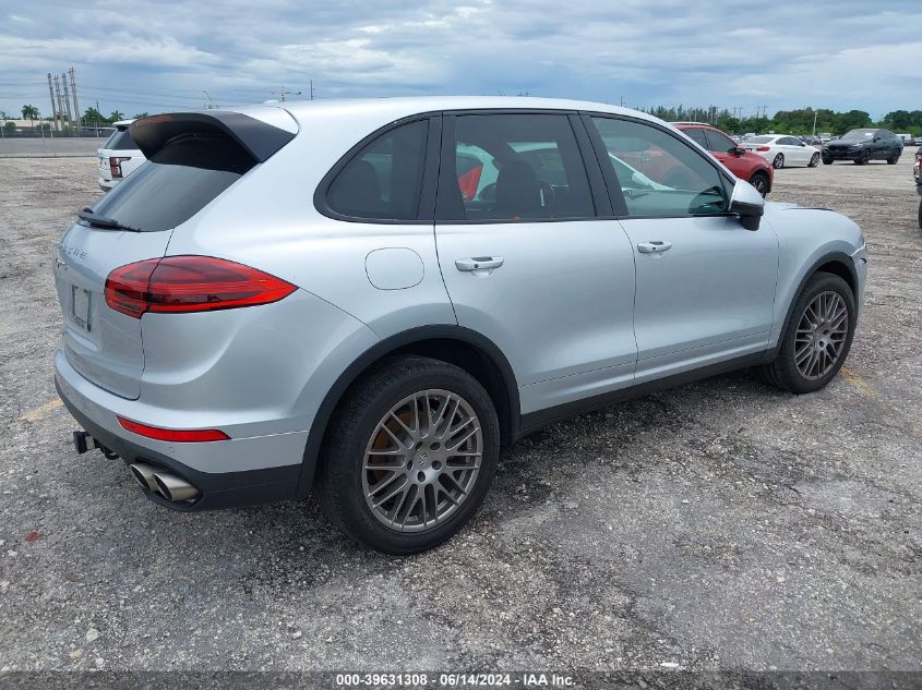 2017 Porsche Cayenne S VIN: WP1AB2A27HLA51689 Lot: 39631308