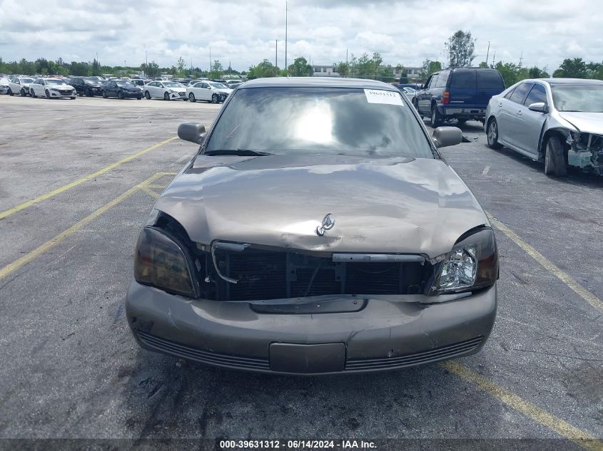 2002 Cadillac Deville Standard VIN: 1G6KD54Y62U236709 Lot: 39631312