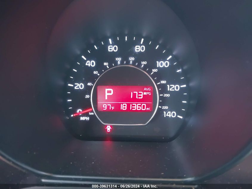 2014 Kia Soul VIN: KNDJN2A27E7731685 Lot: 39631314