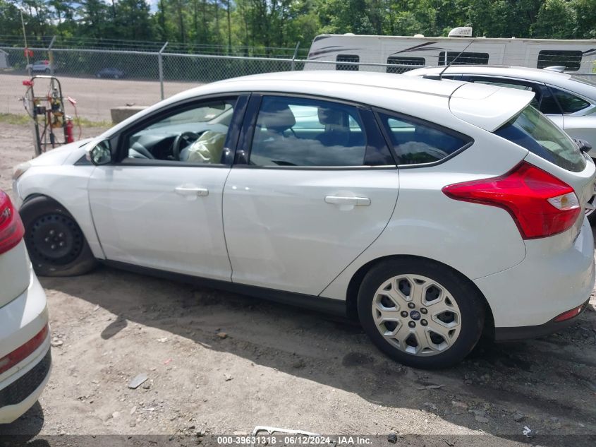 2012 Ford Focus Se VIN: 1FAHP3K2XCL292232 Lot: 39631318