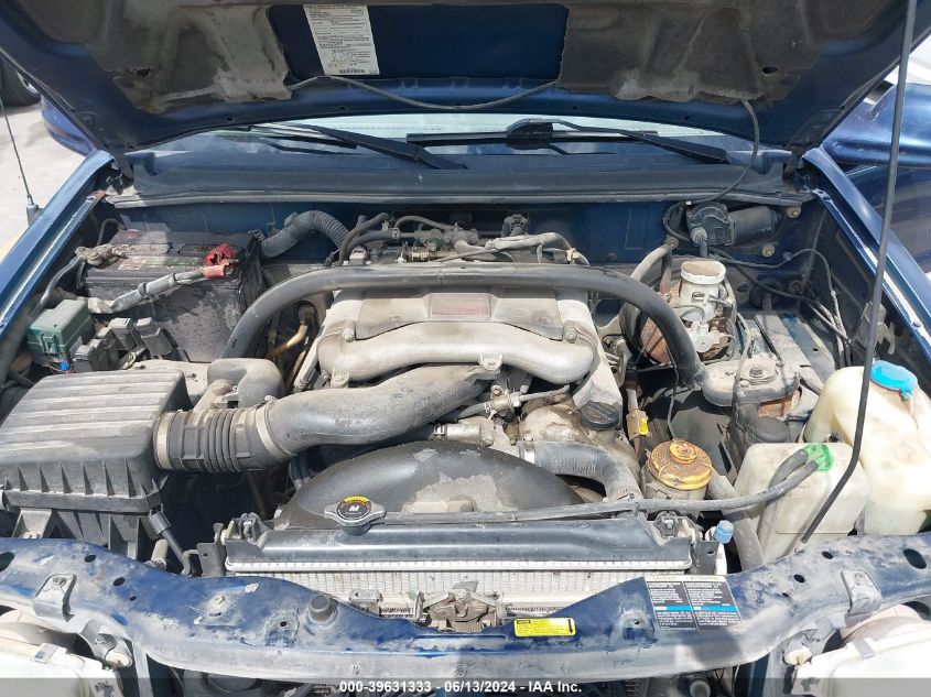 2002 Chevrolet Tracker Hard Top Lt VIN: 2CNBJ634626944799 Lot: 39631333