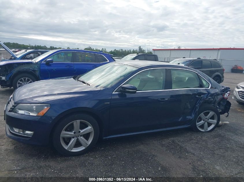 2015 Volkswagen Passat 1.8T Limited Edition VIN: 1VWAT7A35FC113010 Lot: 39631352