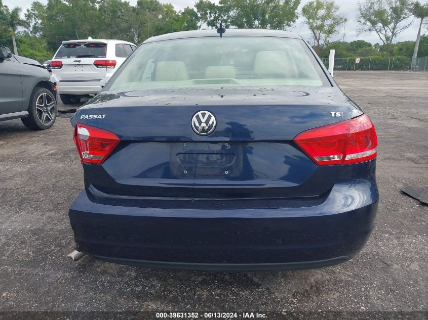 2015 Volkswagen Passat 1.8T Limited Edition VIN: 1VWAT7A35FC113010 Lot: 39631352