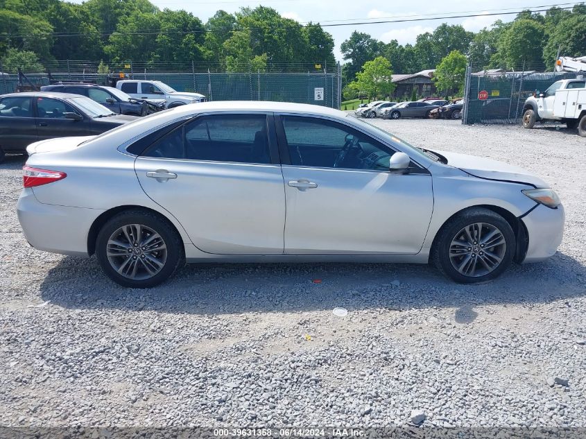 2016 Toyota Camry Se VIN: 4T1BF1FK0GU194906 Lot: 39631358