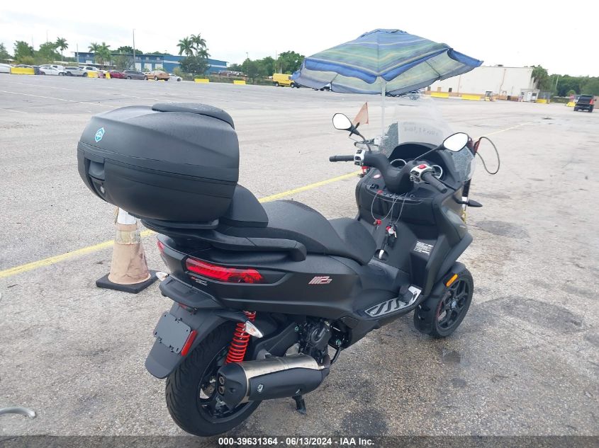 2022 Piaggio Mp3 500 Sport Abs VIN: ZAPTA10X2N5200111 Lot: 39631364