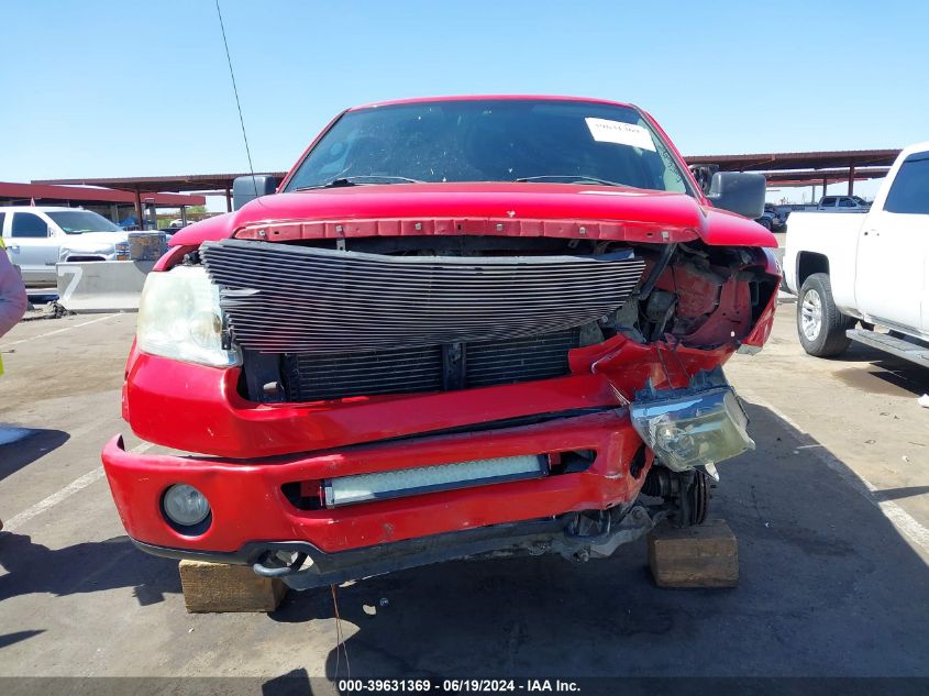 2006 Ford F-150 Stx/Xl/Xlt VIN: 1FTRX14W56KC58616 Lot: 39631369