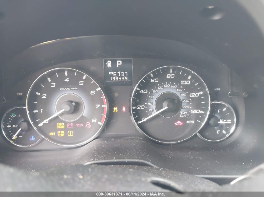 2010 Subaru Outback 2.5I Limited VIN: 4S4BRBKC7A3363988 Lot: 39631371