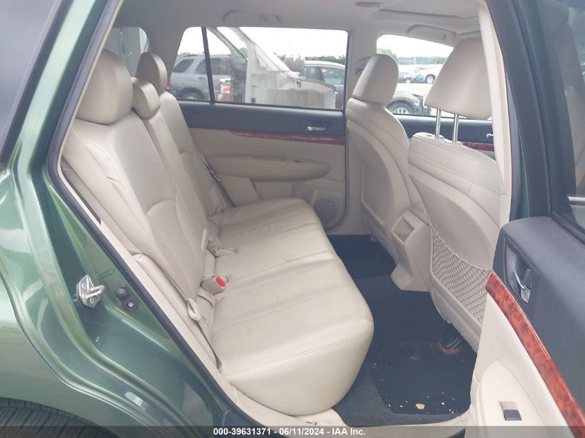 2010 Subaru Outback 2.5I Limited VIN: 4S4BRBKC7A3363988 Lot: 39631371