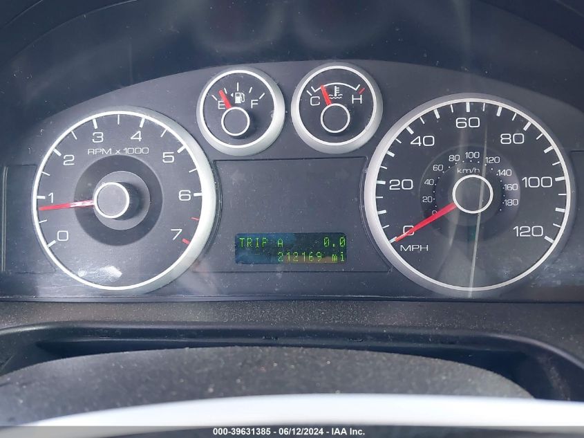 2006 Ford Fusion Se VIN: 3FAHP07Z66R186001 Lot: 39631385