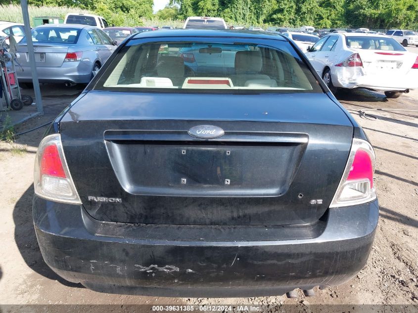 2006 Ford Fusion Se VIN: 3FAHP07Z66R186001 Lot: 39631385