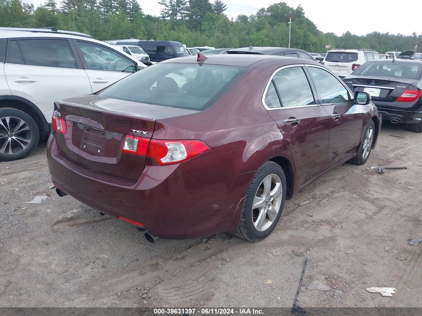 2010 Acura Tsx 2.4 VIN: JH4CU2F63AC025563 Lot: 39631397