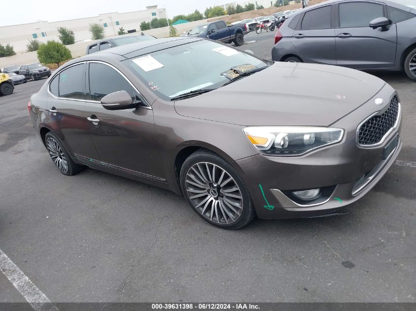 2014 Kia Cadenza Premium VIN: KNALN4D70E5122040 Lot: 39631398