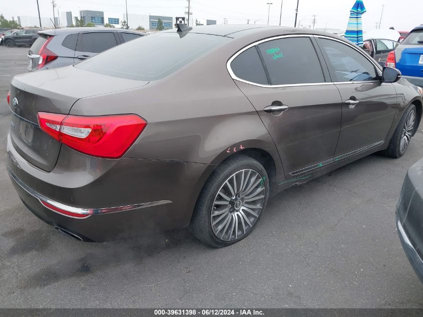 2014 Kia Cadenza Premium VIN: KNALN4D70E5122040 Lot: 39631398