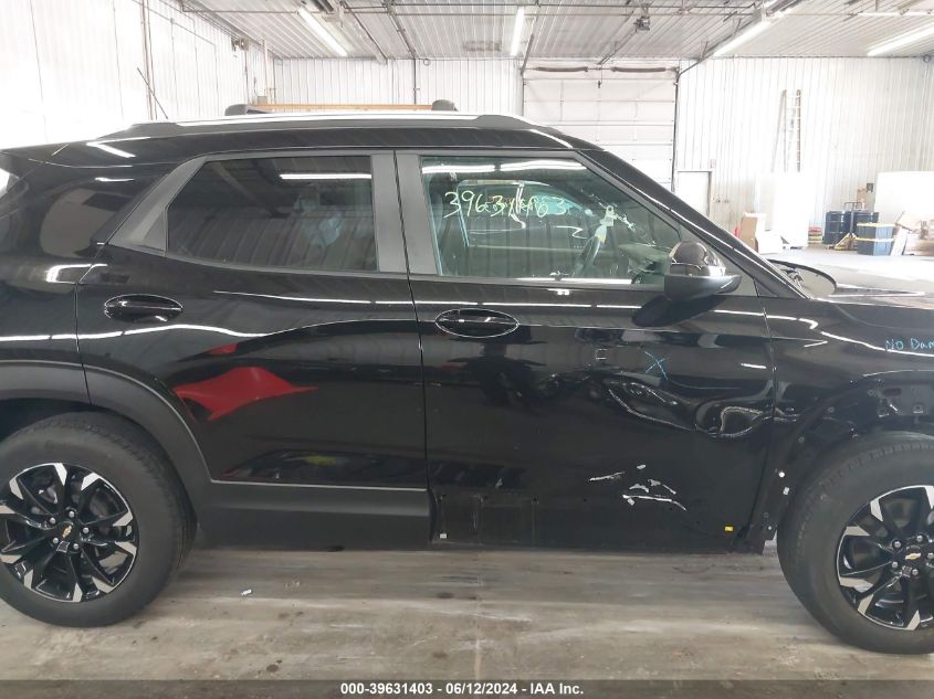 2022 Chevrolet Trailblazer Awd Lt VIN: KL79MRSL9NB109508 Lot: 39631403