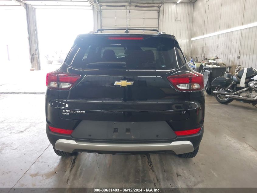 2022 Chevrolet Trailblazer Awd Lt VIN: KL79MRSL9NB109508 Lot: 39631403