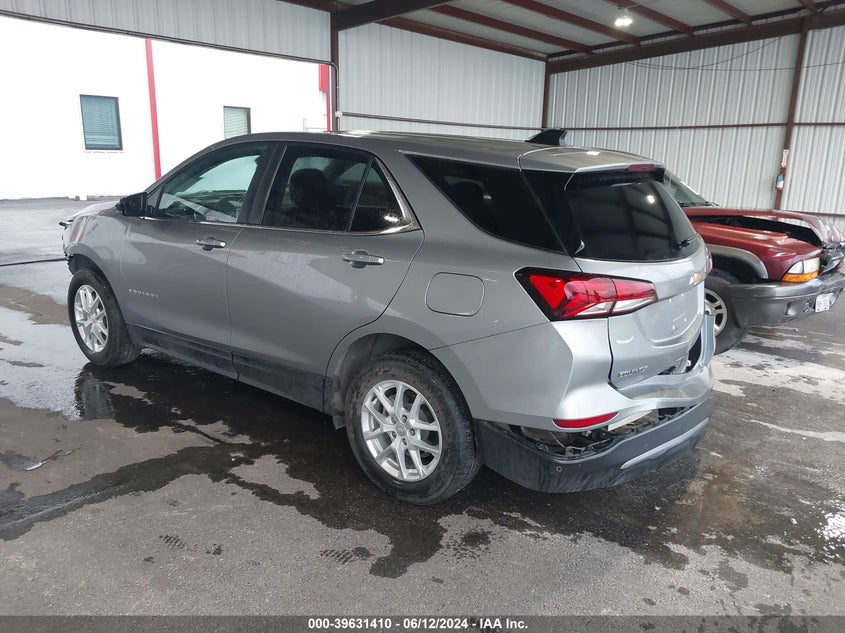 VIN 3GNAXKEG2PL272345 2023 CHEVROLET EQUINOX LT