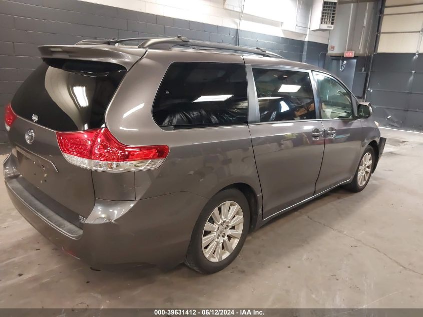 2014 Toyota Sienna Xle 7 Passenger VIN: 5TDDK3DCXES079392 Lot: 39631412