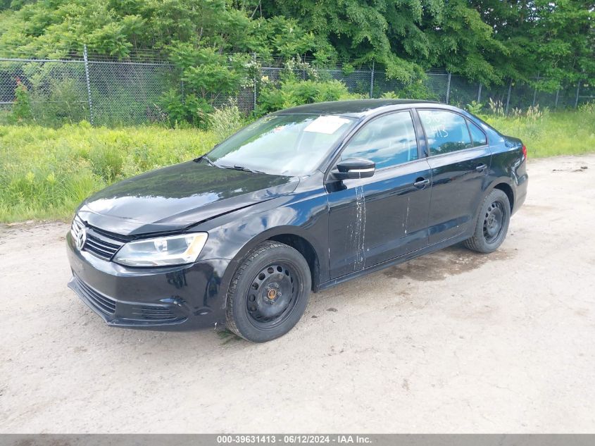 2011 Volkswagen Jetta 2.5L Se VIN: 3VWDZ7AJ3BM050198 Lot: 39631413