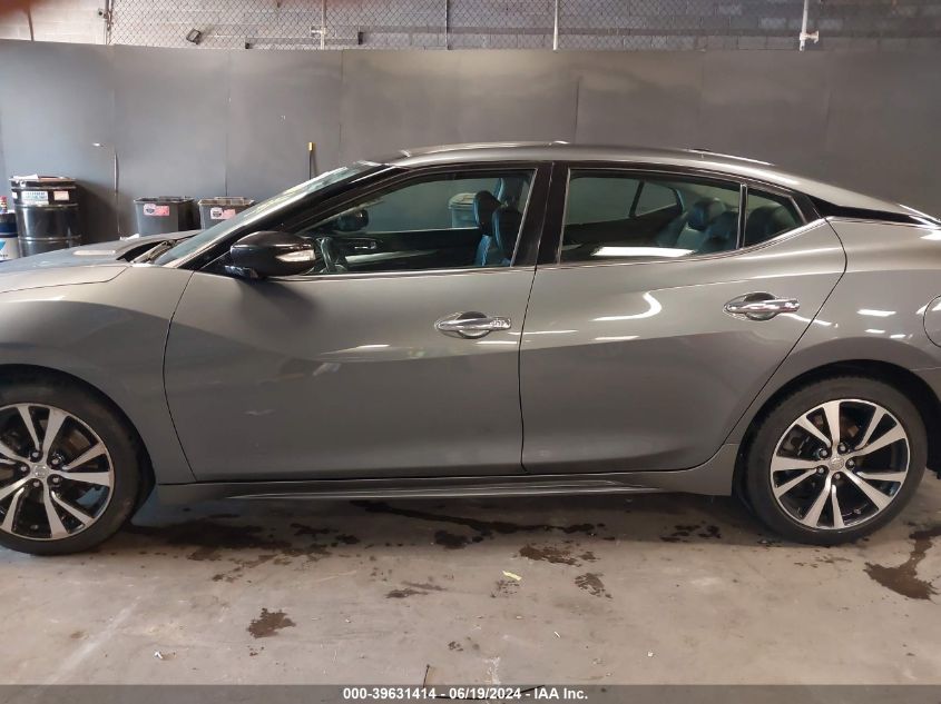 2018 Nissan Maxima 3.5 Sl VIN: 1N4AA6AP6JC384078 Lot: 39631414
