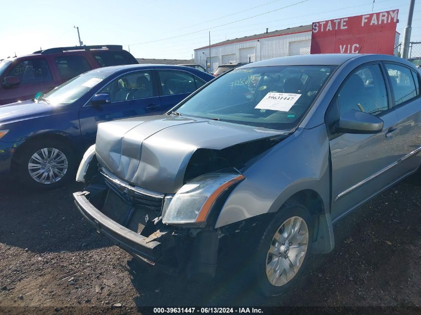 2010 Nissan Sentra 2.0S VIN: 3N1AB6AP6AL654652 Lot: 39631447