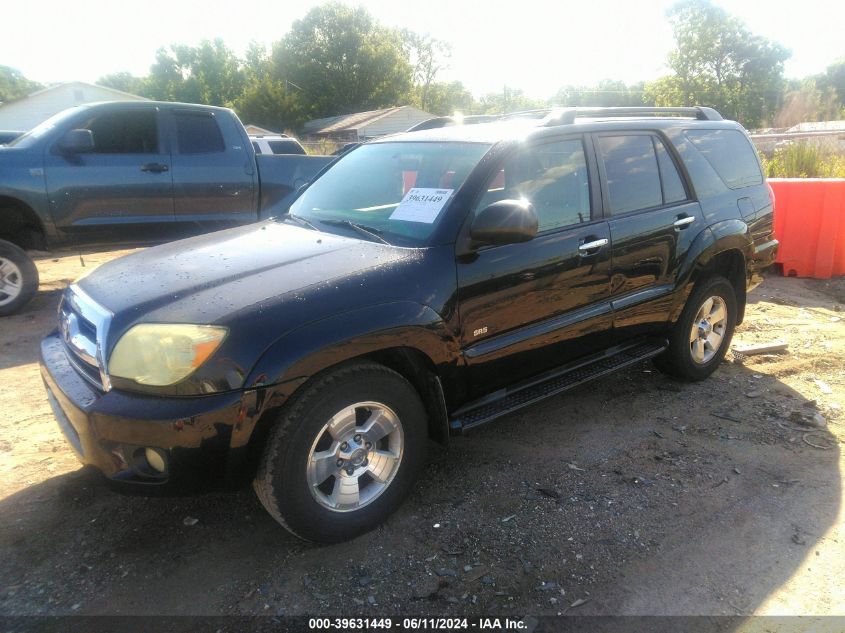 2007 Toyota 4Runner Sr5 V6 VIN: JTEZU14R078085343 Lot: 39631449