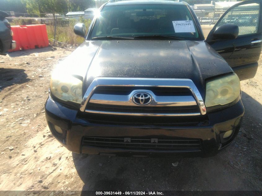 2007 Toyota 4Runner Sr5 V6 VIN: JTEZU14R078085343 Lot: 39631449