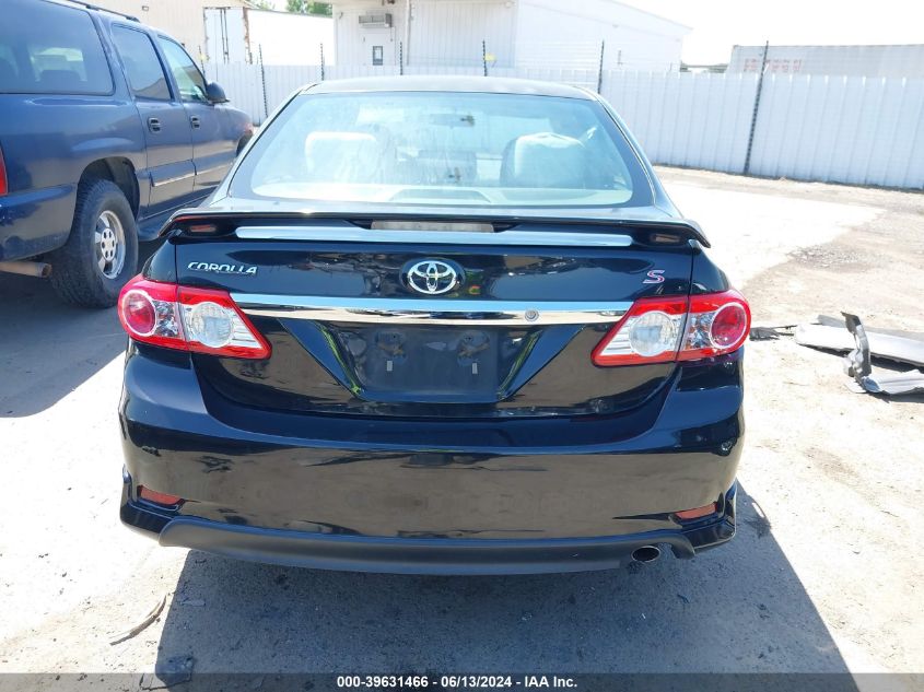 2013 Toyota Corolla S VIN: 2T1BU4EE9DC995043 Lot: 39631466