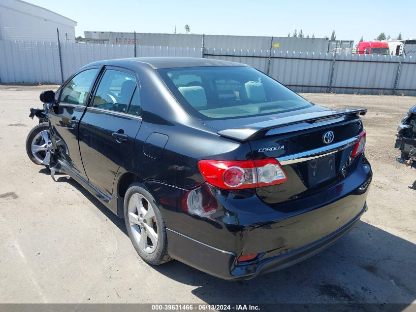 2013 Toyota Corolla S VIN: 2T1BU4EE9DC995043 Lot: 39631466