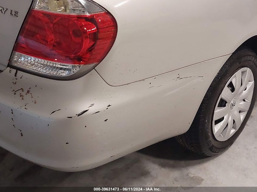 2005 Toyota Camry Le VIN: 4T1BE32K45U535774 Lot: 39631473