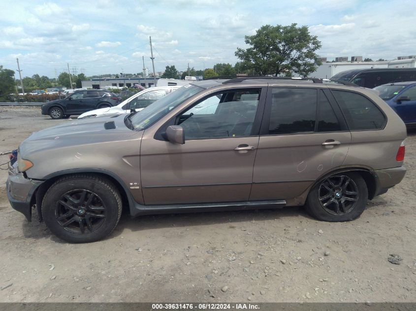 2006 BMW X5 3.0I VIN: 5UXFA13546LY31074 Lot: 39631476