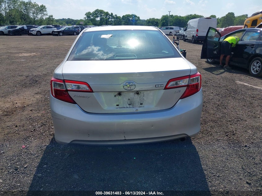 2012 Toyota Camry Le VIN: 4T4BF1FK5CR259992 Lot: 39631483