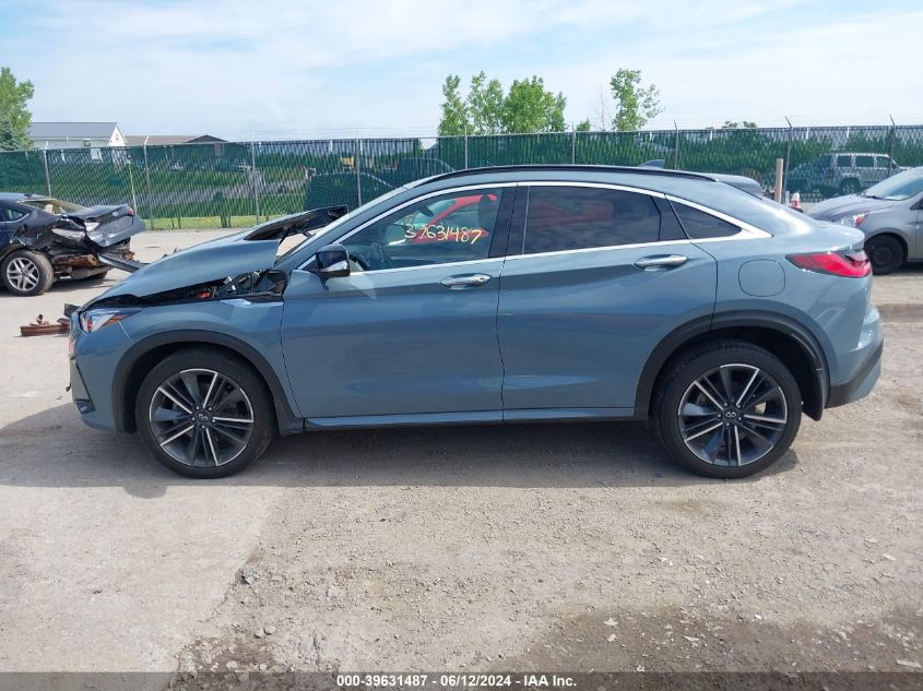 2023 Infiniti Qx55 Luxe Awd VIN: 3PCAJ5JR8PF104663 Lot: 39631487