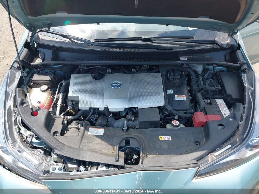 2019 Toyota Prius Le VIN: JTDKARFU0K3099845 Lot: 39631491