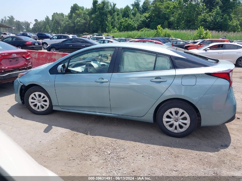 2019 Toyota Prius Le VIN: JTDKARFU0K3099845 Lot: 39631491