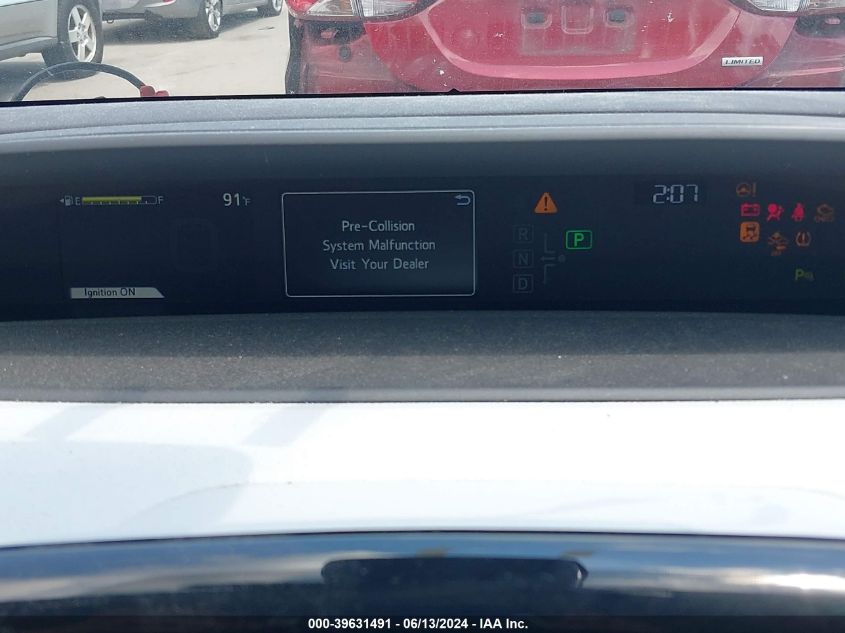 2019 Toyota Prius Le VIN: JTDKARFU0K3099845 Lot: 39631491