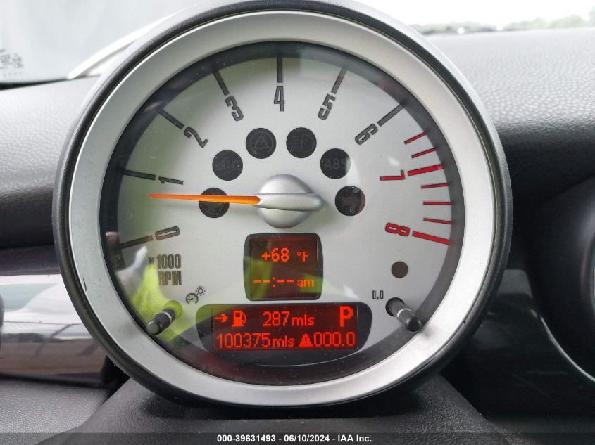 2007 Mini Cooper VIN: WMWMF33547TT51489 Lot: 39631493