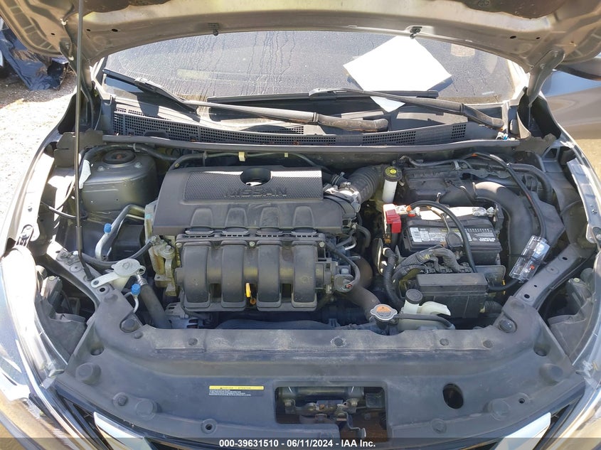 2016 Nissan Sentra S VIN: 3N1AB7AP7GY321863 Lot: 39631510