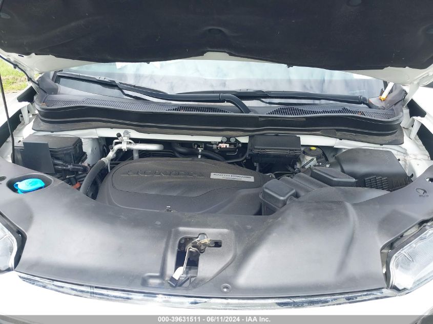 2019 Honda Pilot Ex-L VIN: 5FNYF6H54KB063370 Lot: 39631511