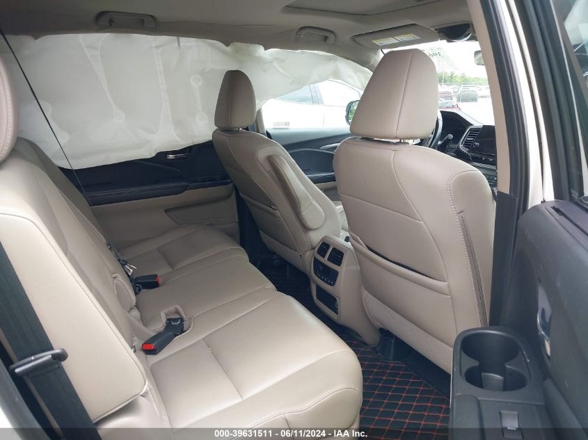 2019 Honda Pilot Ex-L VIN: 5FNYF6H54KB063370 Lot: 39631511