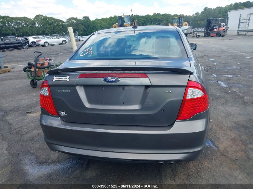 2011 Ford Fusion Se VIN: 3FAHP0HA1BR301011 Lot: 39631525