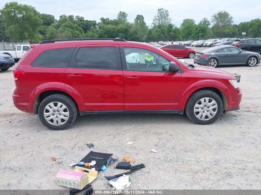 2017 Dodge Journey Se Awd VIN: 3C4PDDAG3HT702897 Lot: 39631527