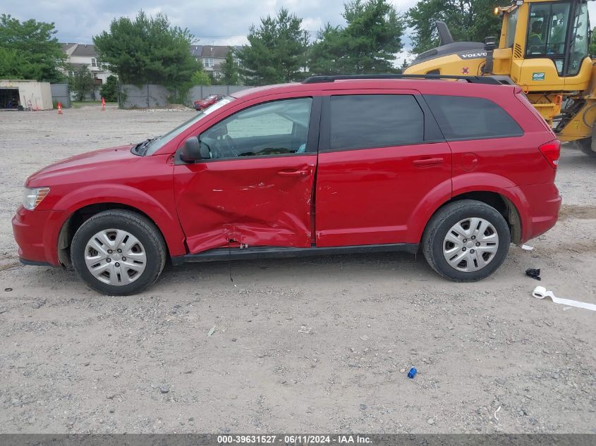 2017 Dodge Journey Se Awd VIN: 3C4PDDAG3HT702897 Lot: 39631527