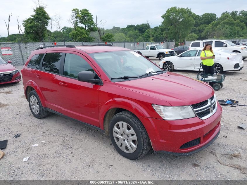 2017 Dodge Journey Se Awd VIN: 3C4PDDAG3HT702897 Lot: 39631527