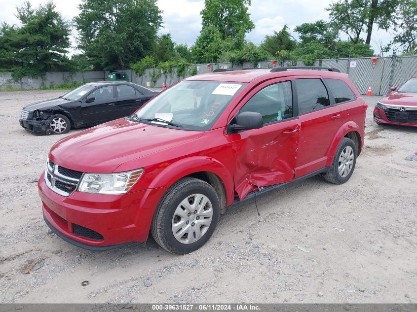 2017 Dodge Journey Se Awd VIN: 3C4PDDAG3HT702897 Lot: 39631527