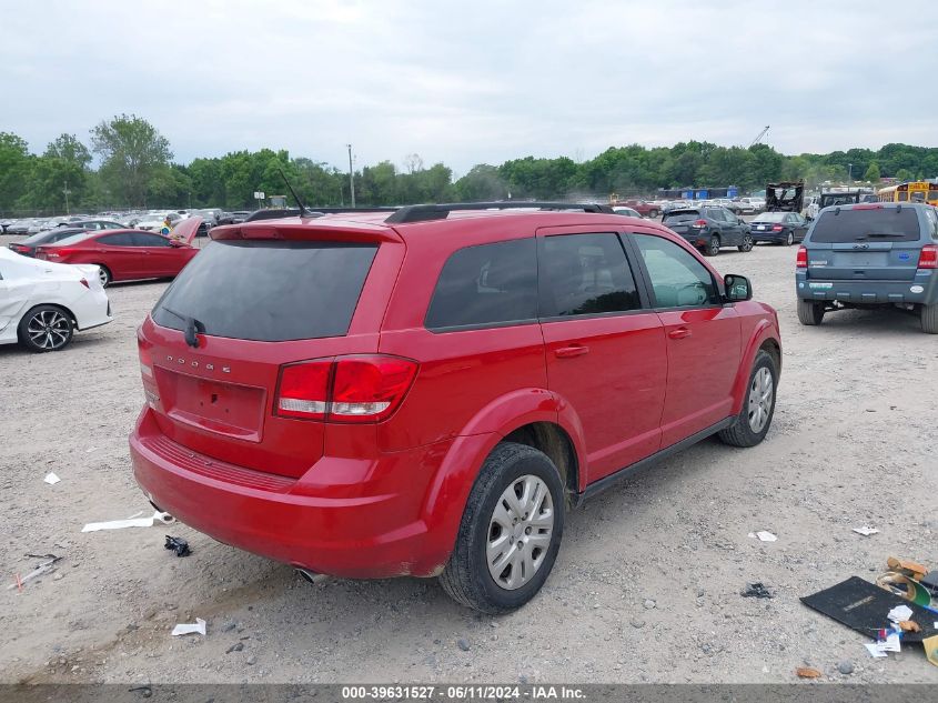 2017 Dodge Journey Se Awd VIN: 3C4PDDAG3HT702897 Lot: 39631527