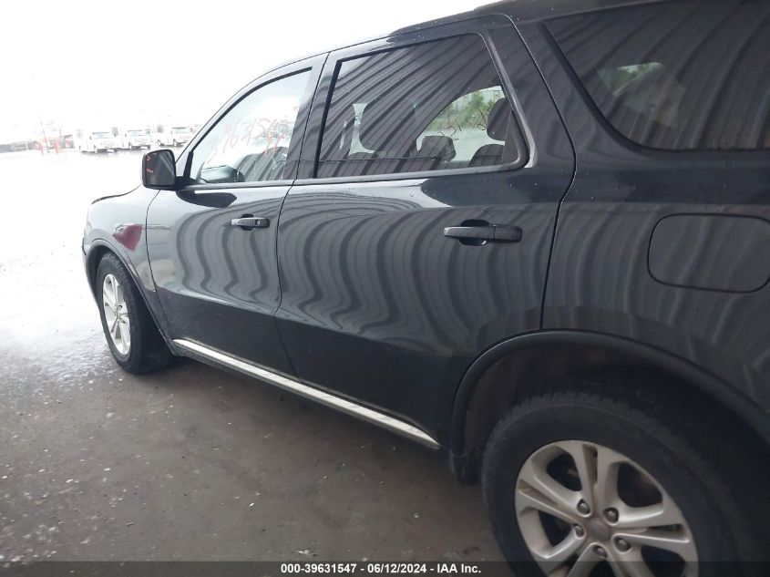 2013 Dodge Durango Sxt VIN: 1C4RDJAG2DC504938 Lot: 39631547